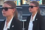 Agente del Servicio Secreto se volvió viral por su parecido con Greta Thunberg durante un evento en Estados Unidos.