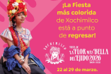 Fiesta de la Flor más Bella del Ejido 2026 en Xochimilco.