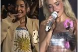 Sabrina Carpenter y María Becerra en concierto