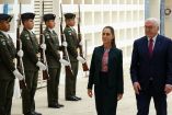 Sheinbaum y el presidente de Alemania