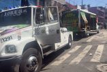 La zona fue cubierta con tierra, de manera provisional, en tanto se llevan a cabo estudios y trabajos de reparación