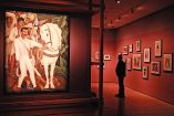 La muestra pictórica Frida y Diego: El Último Sueño se exhibe desde el sábado en el Museo de Arte Moderno de Nueva York.