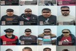 Los 16 presuntos integrantes de la organización criminal denominada La Familia Michoacana