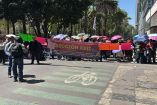 Protestas de la CNTE en CDMX.
