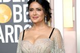 Salma Hayek rescata a dos perritas en Veracruz y descubre que una estaba embarazada.