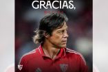 Matías Almeyda dirigió 32 partidos al Sevilla; es 15° a 3 puntos del descenso.