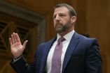 Markwayne Mullin, nuevo secretario de Seguridad de EU.