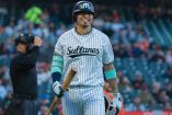 Ramiro Peña, quien tuvo un breve paso con los Gigantes de San Francisco en 2016, produjo carrera en la caída de los Sultanes de Monterrey en el Oracle Park.