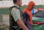 Carabineros confirmaron que el hombre disfrazado de Spider-man tenía una orden de captura vigente.