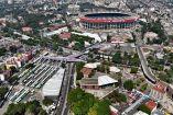 En total se entregaron 10 obras, entre ellas el Parque Alegría Tecuiche; un Sendero Seguro habilitado en el Circuito Estadio Azteca