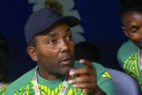 Rudolph Speid durante el duelo ante Nueva Caledonia, donde Jamaica avanzó con dificultades en el repechaje rumbo al Mundial 2026.
