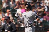 Aaron Judge (99) conectó su primer cuadrangular de la temporada