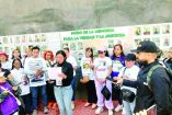 28 de Marzo de 2026. Colectivos de familias buscadoras y Huellas de la Memoria colacaron el Muro de la Memoria para la Verdad y la Justicia. Foto: Huellas de la Memoria