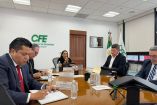 Funcionarios de la Comisión Federal de Electricidad en reunión de trabajo revisan operativo de Semana Santa para atender fallas eléctricas