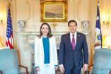 María Corina Machado se reunió en Washington con Marco Rubio para hablar sobre democracia en Venezuela.