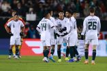 Erick Sanchez, Obed Vargas, Alexis vega of Mexico during 2026 International Friendly match between Mexico (Mexican National team) and Belgium (Belgica) at Soldier Field Stadium, on March 31, 2026 in Chicago Illinois, United States.
