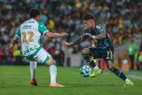 Al minuto 78', Santos se quedó con un hombre menos por la expulsión de Kevin Picon.
