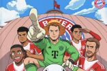 El Bayern Munich se puso al estilo One Piece previo a su próximo duelo en contra del Real Madrid