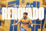 Jesús Garza renovó con Tigres hasta el 2029