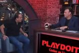 Faitelson y Cuauhtémoc Blanco se encontraron cara a cara y elevaron el tono al hablar de una posible pelea.