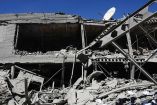 Escombros de un edificio dañado por un ataque israelí, en Teherán, Irán.