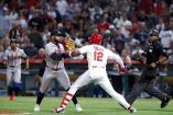 El  pitcher Reynaldo López y Jorge Soler iniciaron su pelea en el quinto inning en el Angel Stadium.