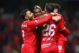 Toluca goleó al Galaxy en el Nemesio Die.