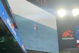 El aterrizaje de Artemis fue transmitido en el estadio de los Mets