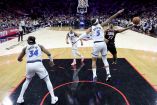 Los 76ers se entregaron en cuerpo y alma.