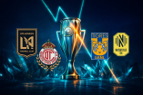 La Liga MX contra la MLS en la Concacaf Champions Cup 2026.