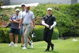 Canelo Alvarez disfruta e la expetiencia del LIV Golf México.