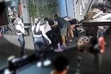 El momento en que la maquina falla y le rompe las piernas fue captado en video y difundido en redes.