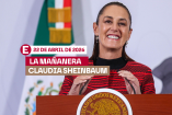 Mañanera Sheinbaum hoy 22 de abril de 2026
