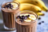 Licuado de chocolate con proteína