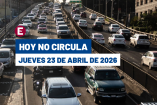 Hoy no Circula en Edomex y CDMX