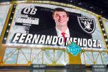 Fernando Mendoza hizo buenos los pronósticos al ser elegido como el primero de los picks del Draft de la NFL. Decidió no asistir a la ceremonia para celebrar con su familia de su reclutamiento.