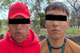La captura ocurrió luego de atender la denuncia de un hombre que los acusó de haberlo asaltado y despojarlo de sus pertenencias