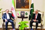 Iran's Foreign Minister Abbas Araqchi meets with Pakistan's Foreign Minister Ishaq Dar, as Pakistan prepares to host the U.S. and Iran for the second phase of peace talks, in a location given as Islamabad, Pakistan, released April 25, 2026. ESMAEIL BAQAEI VIA X/Handout via REUTERS    THIS IMAGE HAS BEEN SUPPLIED BY A THIRD PARTY. NO RESALES. NO ARCHIVES. MANDATORY CREDIT.Verification Lines:-Date and location not verified-No older versions of the photo were found posted before April 25-Iranian Foreign Minister Abbas Araqchi met Pakistani Foreign Minister Ishaq Dar at the Serena Hotel, where the first round of talks with the U.S. was held, two government sources said.