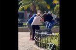 Dos vecinas del municipio de Actopan, Hidalgo, se enfrascaron a golpes con una mujer trans quien realiza transmisiones en redes sociales donde insulta a la población.