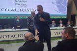 David Faitelson y José Ramón Fernández en la votación del Salón de la Fama 2026 en Pachuca.