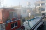 La explosión afectó un área de 150 metros cuadrados de la vivienda