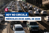 Los vehículos registrados en Estado de México, Hidalgo, Morelos, Puebla y Tlaxcala podrán circular bajo las misma normas