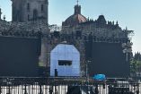 Escenario para 31 Minutos en el Zócalo CDMX.