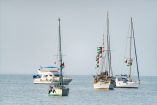 Más de 50 barcos buscan romper el bloqueo israelí con ayuda humanitaria.