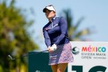 Gaby López es la mexicana mejor posicionada en Mayakoba 2026, manteniéndose dentro del Top 10.