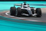Sergio Pérez durante la calificación del GP de Miami