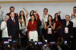 Los congresistas reunidos en el WTC de la Ciudad de México votaron de forma unánime a favor de que Montiel encabece la presidencia de Morena.