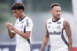 Neymar fue acusado por Robinho Jr. de una agresión.