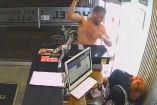 Cámaras de seguridad registraron el ataque contra la recepcionista del hotel Plaza Mayor 44.