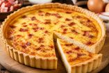 Receta de quiche Lorraine al estilo francés